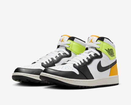 Men's Air Jordan 1 High Golf 'Volt Gold' Shoes