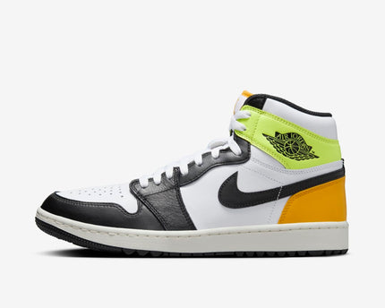 Men's Air Jordan 1 High Golf 'Volt Gold' Shoes