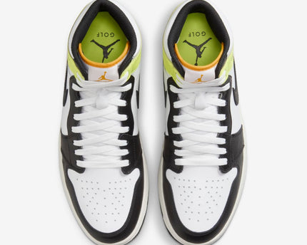 Men's Air Jordan 1 High Golf 'Volt Gold' Shoes