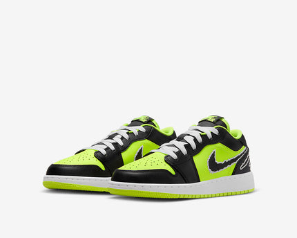 Men's Air Jordan 1 Low 'Black Cat' Shoes