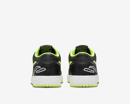 Men's Air Jordan 1 Low 'Black Cat' Shoes