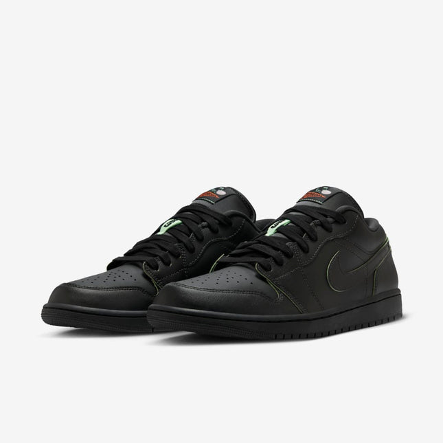 Men's Air Jordan 1 Low 'Black Cat Mascot' Shoes