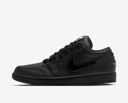 Men's Air Jordan 1 Low 'Black Cat Mascot' Shoes