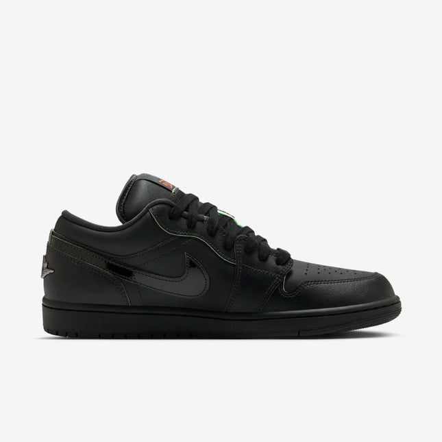 Men's Air Jordan 1 Low 'Black Cat Mascot' Shoes