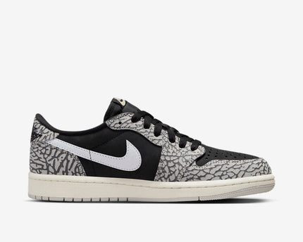 Men's Air Jordan 1 Low 'Black Cement' Shoes