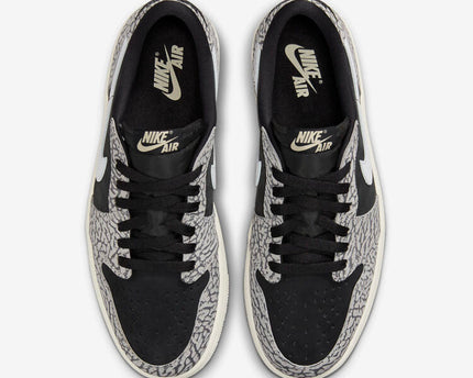 Men's Air Jordan 1 Low 'Black Cement' Shoes