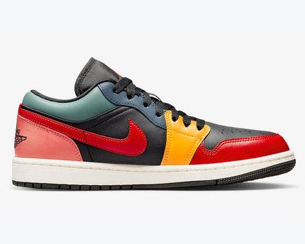 Men's Air Jordan 1 Low 'Black Multi' Shoes