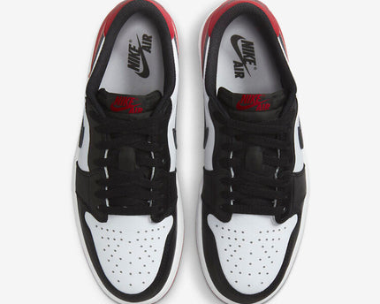 Men's Air Jordan 1 Low 'Black Toe' Shoes