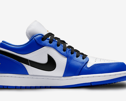 Men's Air Jordan 1 Low 'Blue Orange' Shoes