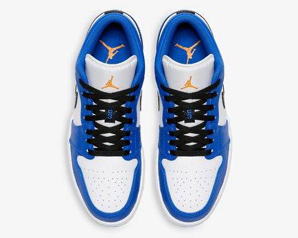 Men's Air Jordan 1 Low 'Blue Orange' Shoes