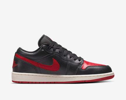 Men's Air Jordan 1 Low 'Bred Sail' Shoes