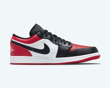 Men's Air Jordan 1 Low 'Bred Toe' Shoes