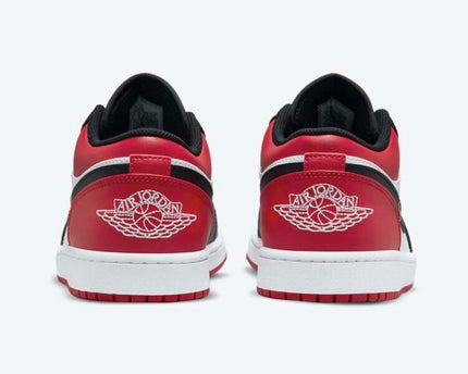 Men's Air Jordan 1 Low 'Bred Toe' Shoes
