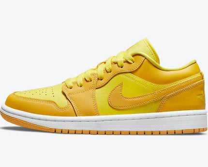Men's Air Jordan 1 Low 'Bright Yellow' Shoes