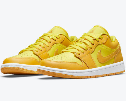 Men's Air Jordan 1 Low 'Bright Yellow' Shoes
