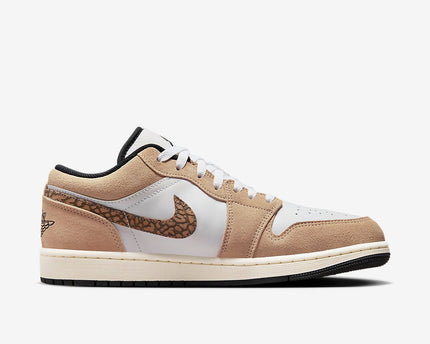 Men's Air Jordan 1 Low 'Brown Elephant' Shoes