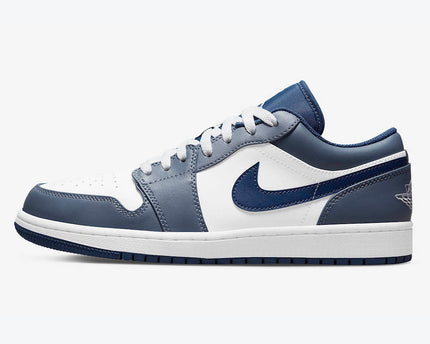 Men's Air Jordan 1 Low 'Cool Blue' Shoes