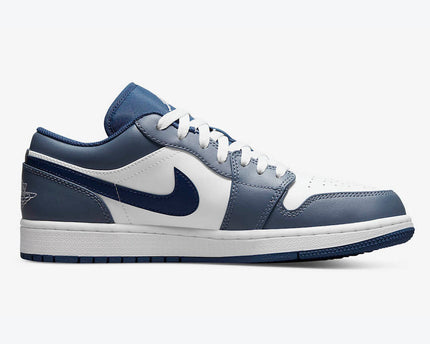 Men's Air Jordan 1 Low 'Cool Blue' Shoes