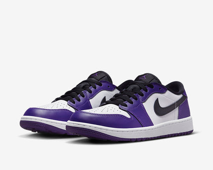 Men's Air Jordan 1 Low 'Court Purple' Shoes
