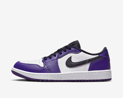 Men's Air Jordan 1 Low 'Court Purple' Shoes