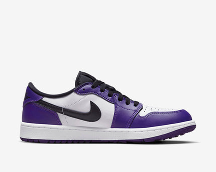 Men's Air Jordan 1 Low 'Court Purple' Shoes