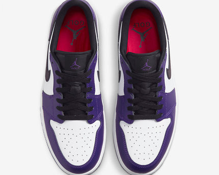 Men's Air Jordan 1 Low 'Court Purple' Shoes