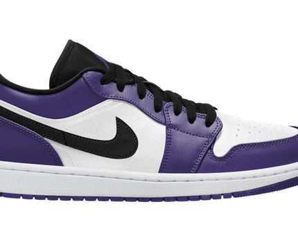 Men's Air Jordan 1 Low 'Court Purple' Shoes