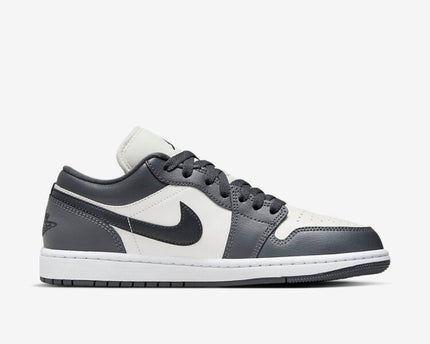 Men's Air Jordan 1 Low 'Dark Grey' Shoes