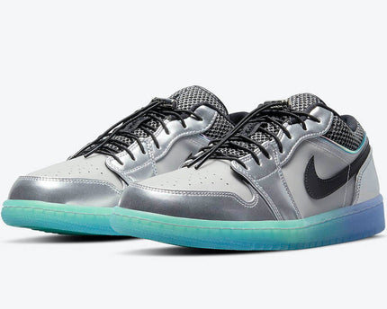 Men's Air Jordan 1 Low 'Dark Grey' Shoes