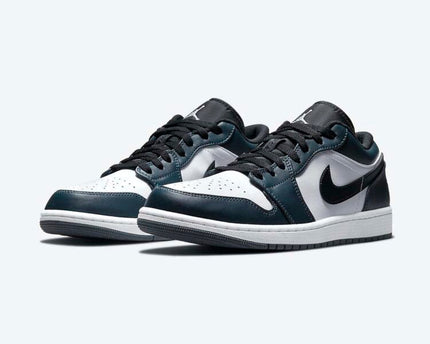 Men's Air Jordan 1 Low 'Dark Teal' Shoes