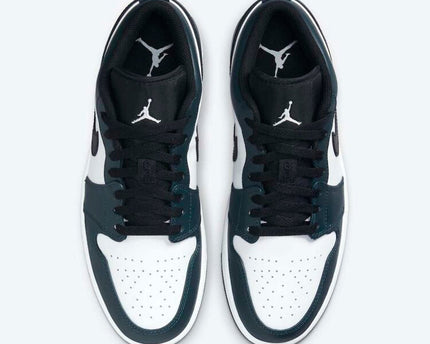 Men's Air Jordan 1 Low 'Dark Teal' Shoes