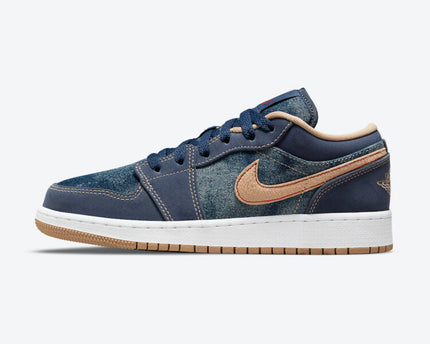 Men's Air Jordan 1 Low 'Denim' Shoes