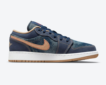 Men's Air Jordan 1 Low 'Denim' Shoes