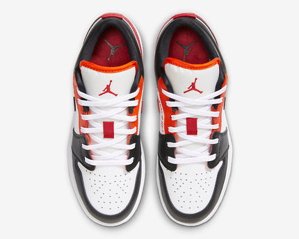 Men's Air Jordan 1 Low 'Flaming Swoosh' Shoes