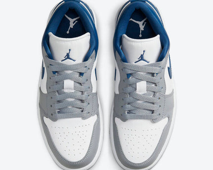 Men's Air Jordan 1 Low 'French Blue' Shoes