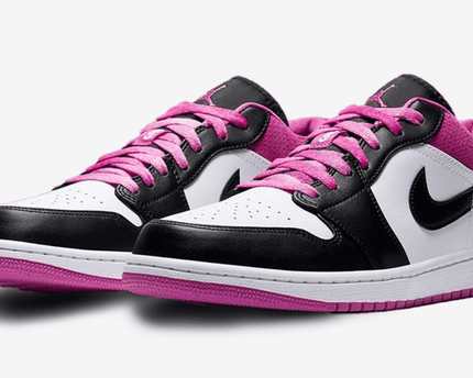 Men's Air Jordan 1 Low 'Fuchsia' Shoes