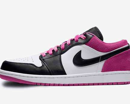 Men's Air Jordan 1 Low 'Fuchsia' Shoes
