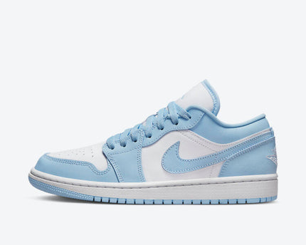 Men's Air Jordan 1 Low 'Ice Blue' Shoes