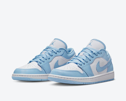 Men's Air Jordan 1 Low 'Ice Blue' Shoes