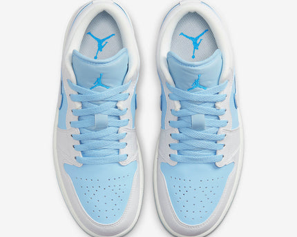 Men's Air Jordan 1 Low 'Ice Blue' Shoes