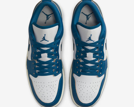 Men's Air Jordan 1 Low 'Industrial Blue' Shoes