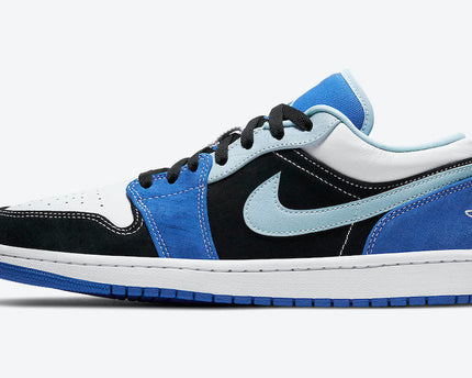 Men's Air Jordan 1 Low 'Light Blue' Shoes
