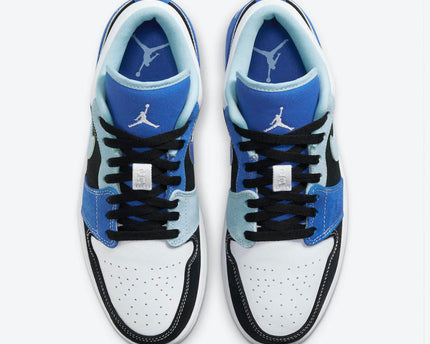 Men's Air Jordan 1 Low 'Light Blue' Shoes