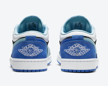 Men's Air Jordan 1 Low 'Light Blue' Shoes