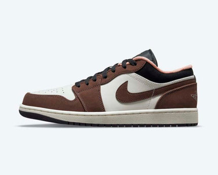 Men's Air Jordan 1 Low 'Light Chocolate' Shoes