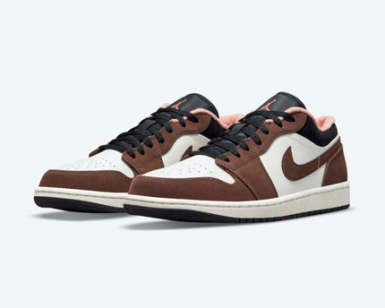 Men's Air Jordan 1 Low 'Light Chocolate' Shoes