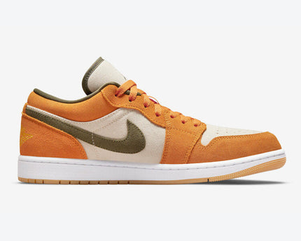 Men's Air Jordan 1 Low 'Light Curry' Shoes