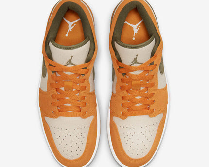 Men's Air Jordan 1 Low 'Light Curry' Shoes