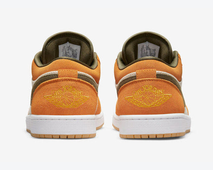 Men's Air Jordan 1 Low 'Light Curry' Shoes