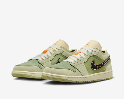 Men's Air Jordan 1 Low 'Light Olive' Shoes